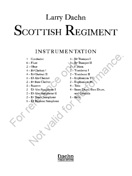 Scottish Regiment image number null