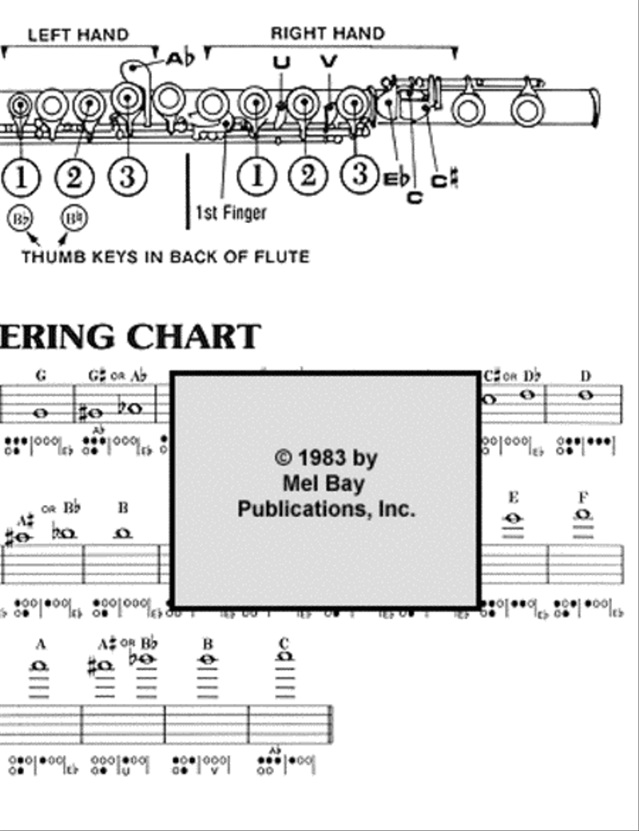 Flute Fingering Chart Flute scores gallery preview page 3