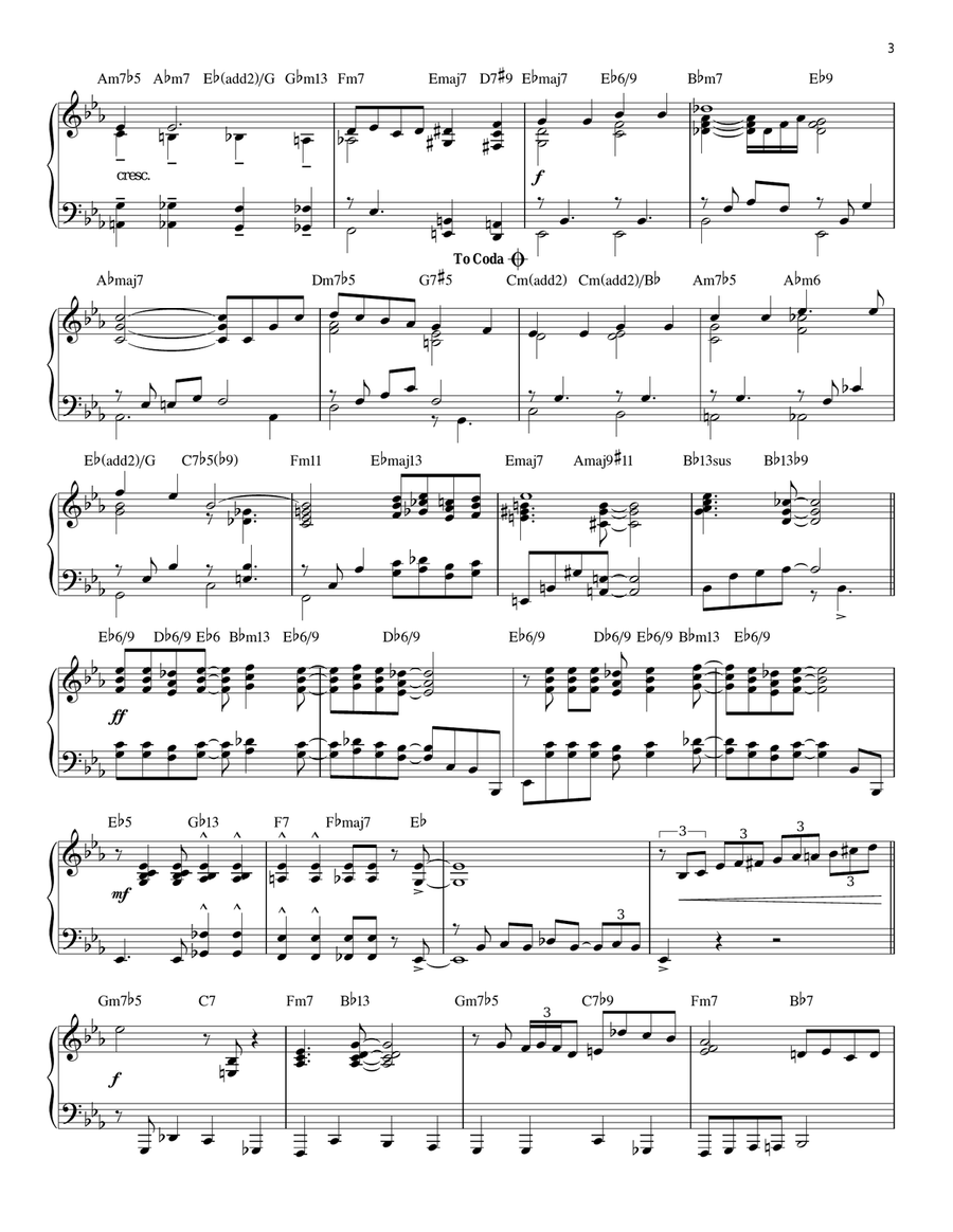 Isn't It Romantic? (arr. Brent Edstrom) Piano Solo scores gallery preview page 3