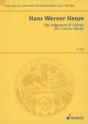 Book cover for Henze Hw Urteil Der Kalliope (ep)