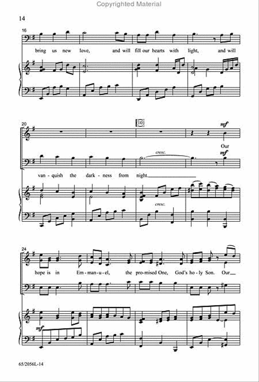 Bethlehem's Child Bethlehem's Child 3-Part scores gallery preview page 6