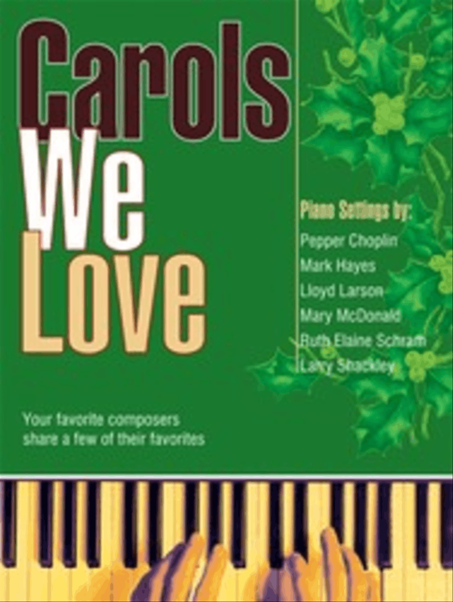 Carols We Love Piano Solo scores gallery preview page 1