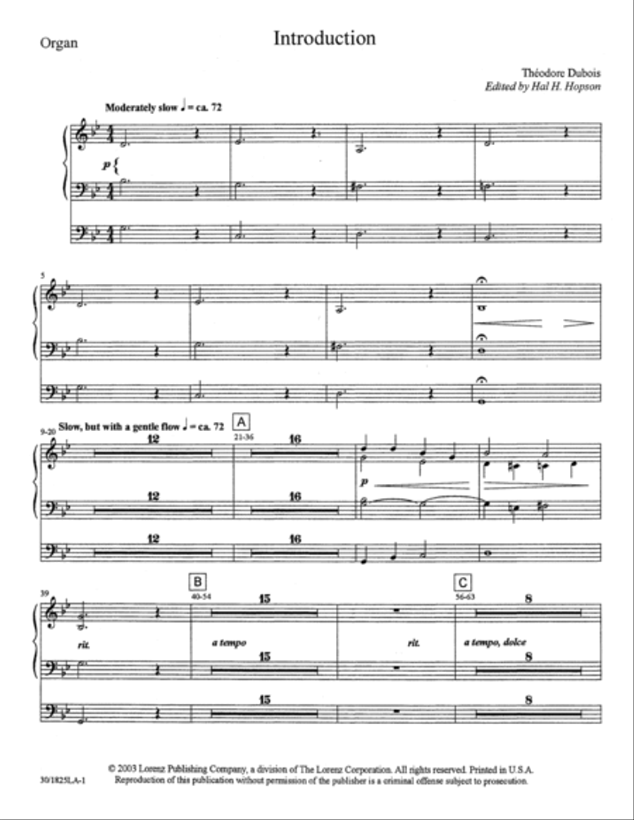 The Seven Last Words of Christ - Organ Choir scores gallery preview page 3
