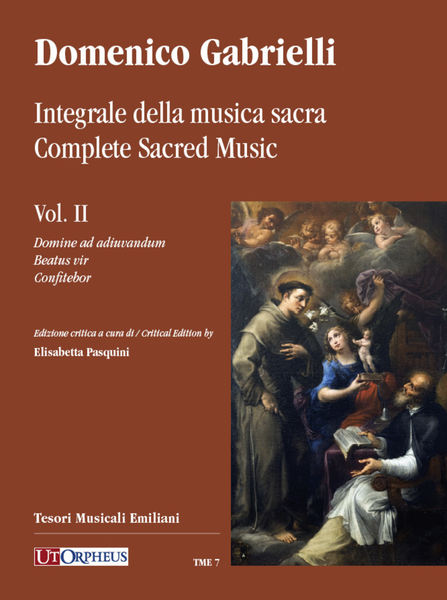 Complete Sacred Music - Vol. II: Domine ad adiuvandum - Beatus vir - Confitebor. Critical Edition