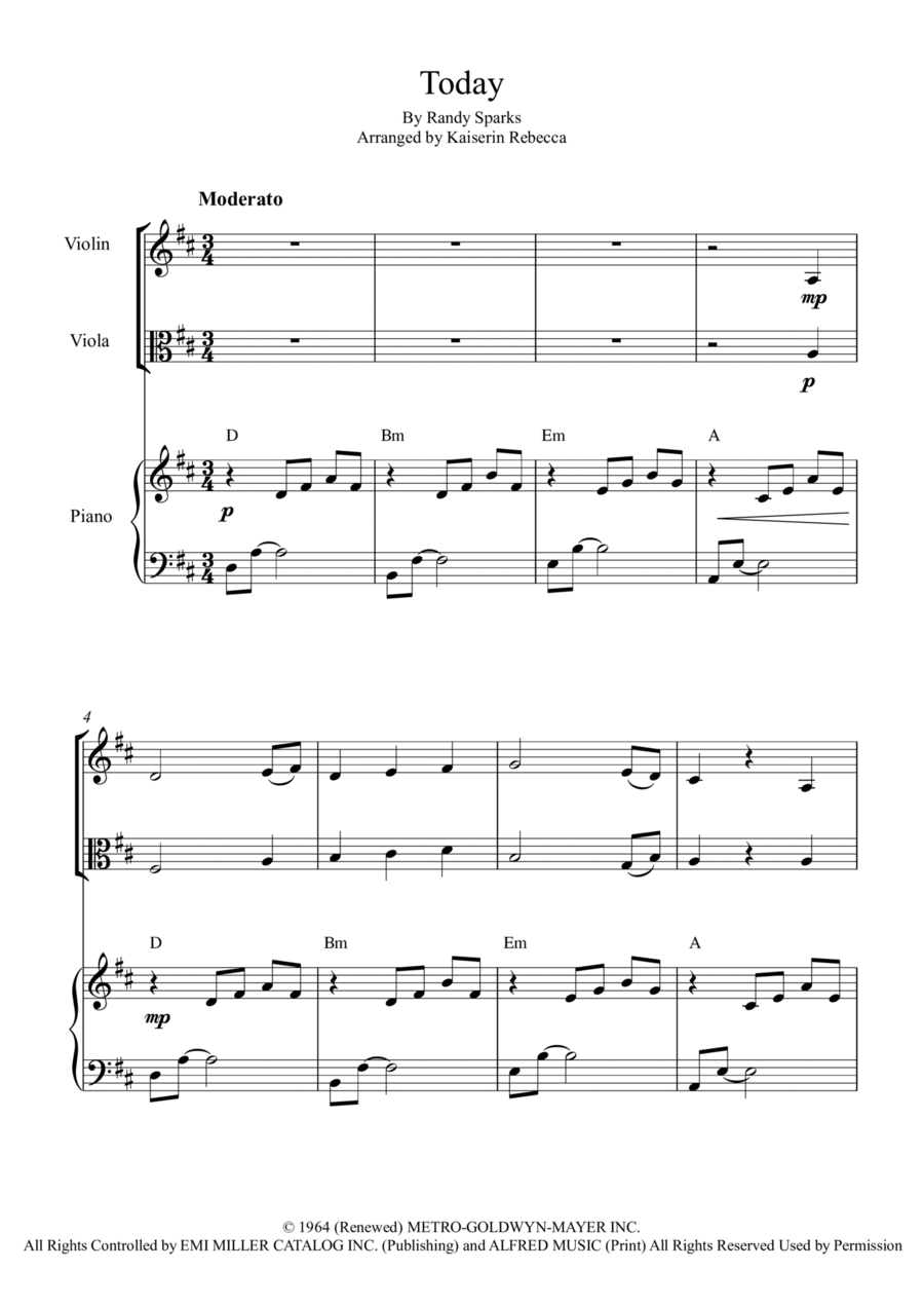 Today String Duet scores gallery preview page 1