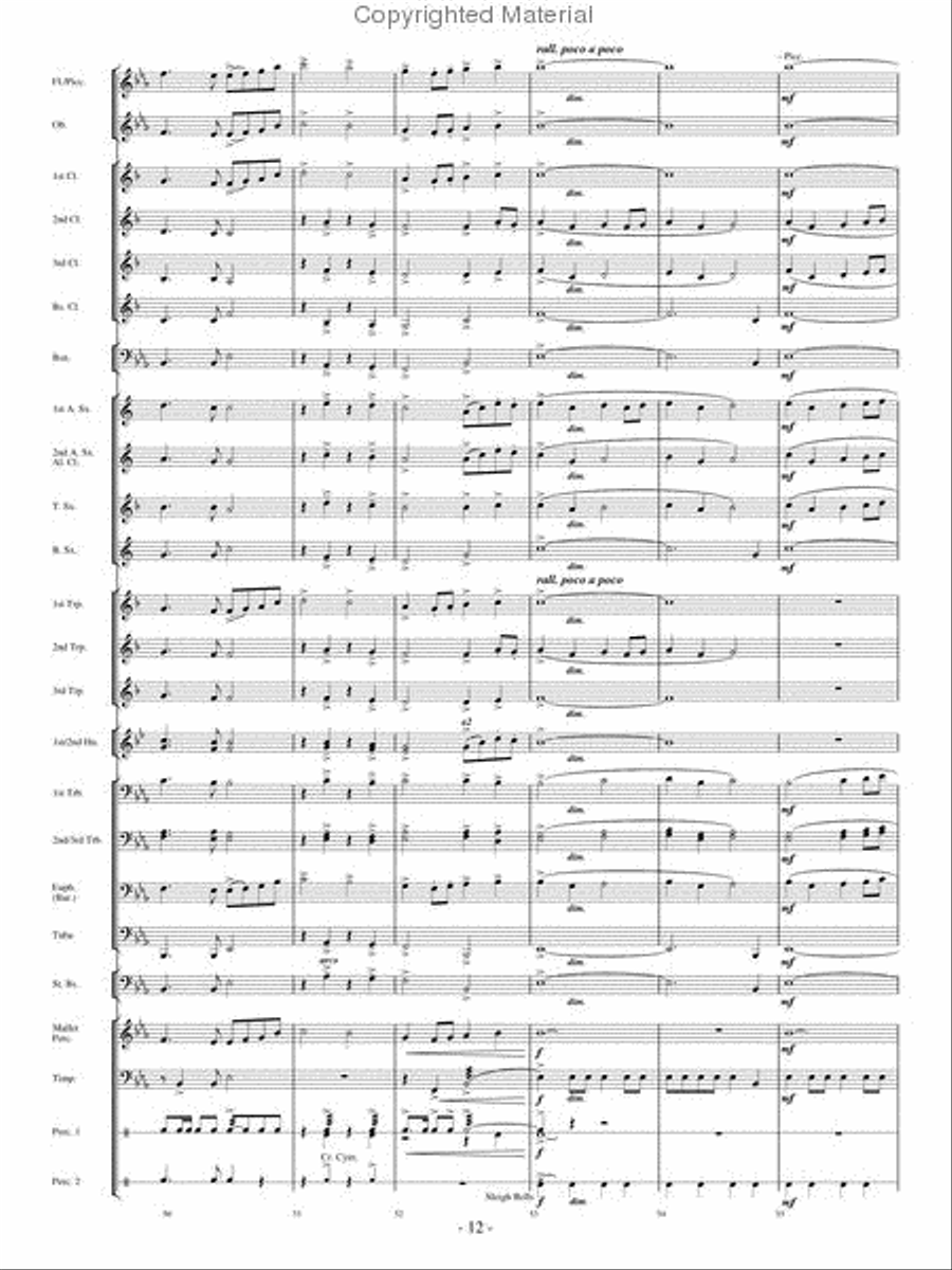 Make A Joyful Noise Concert Band scores gallery preview page 11