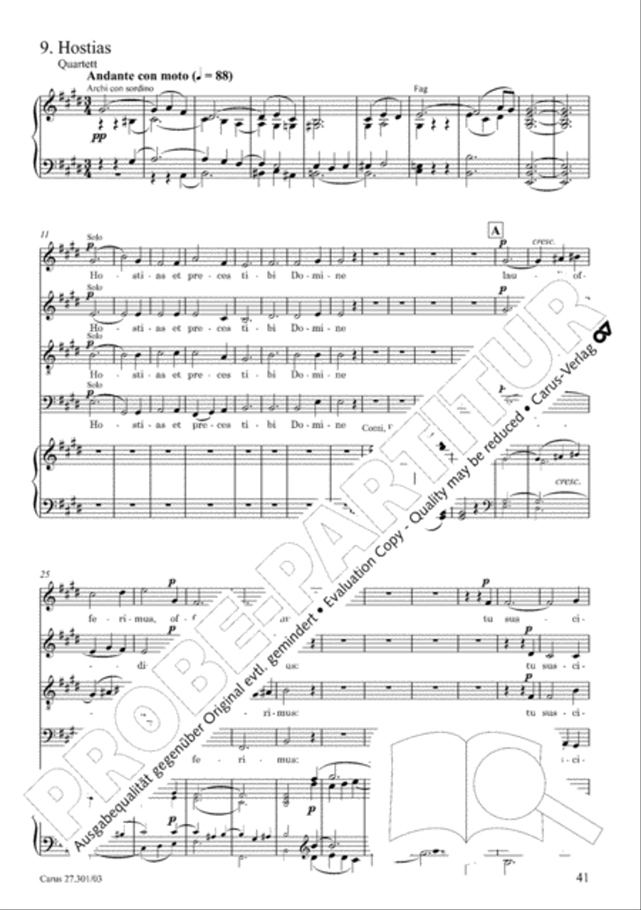 Requiem in F minor Requiem in F minor 4-Part scores gallery preview page 46