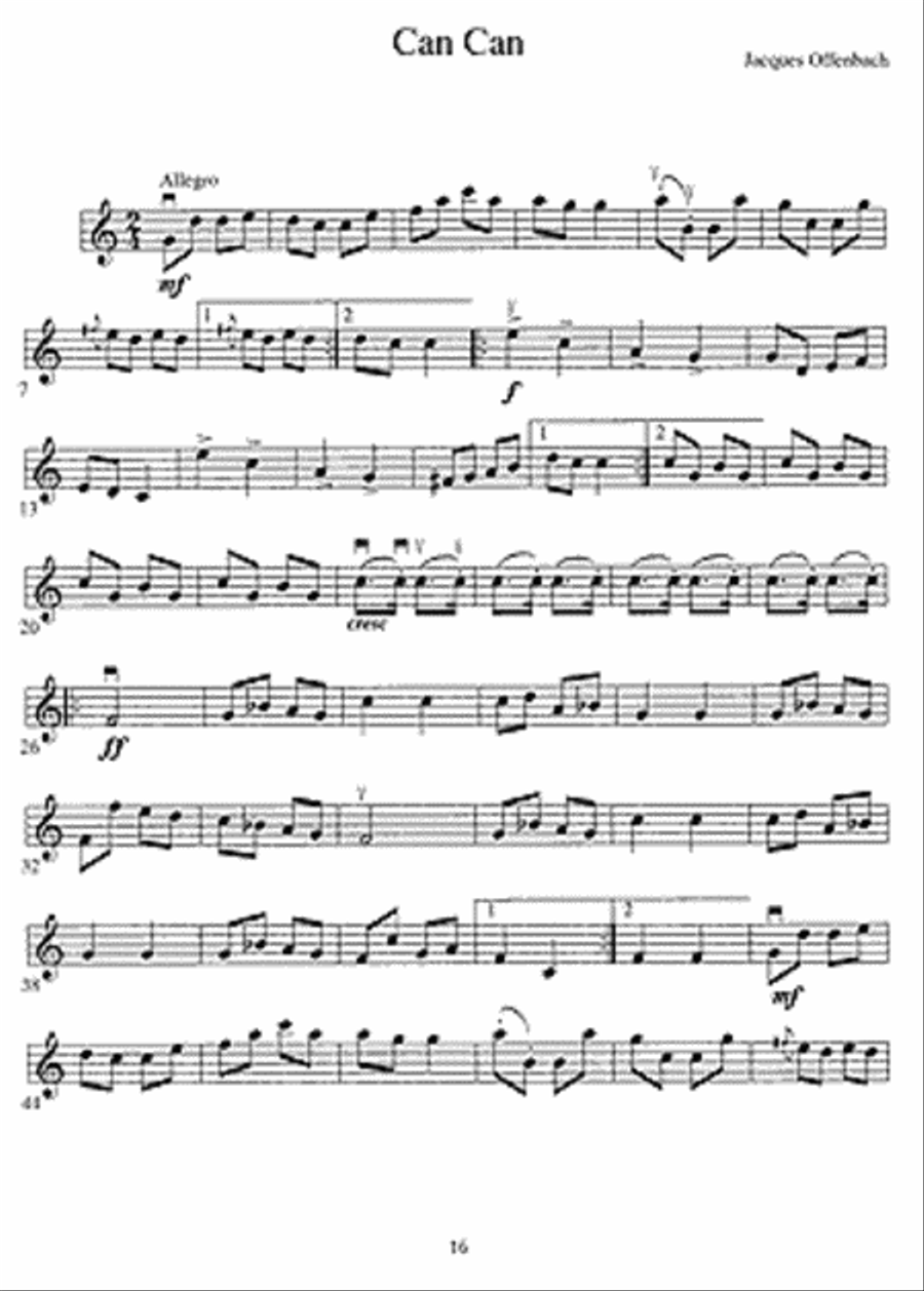 Solo Pieces for the Intermediate Violinist