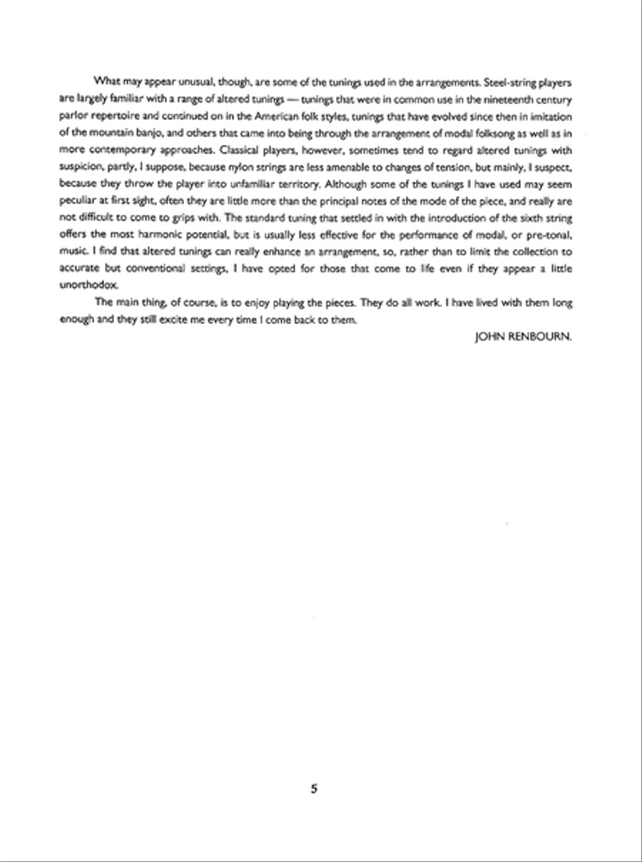 Complete Anthology of Medieval & Renaissance Music for Guitar Classical Guitar scores gallery preview page 11
