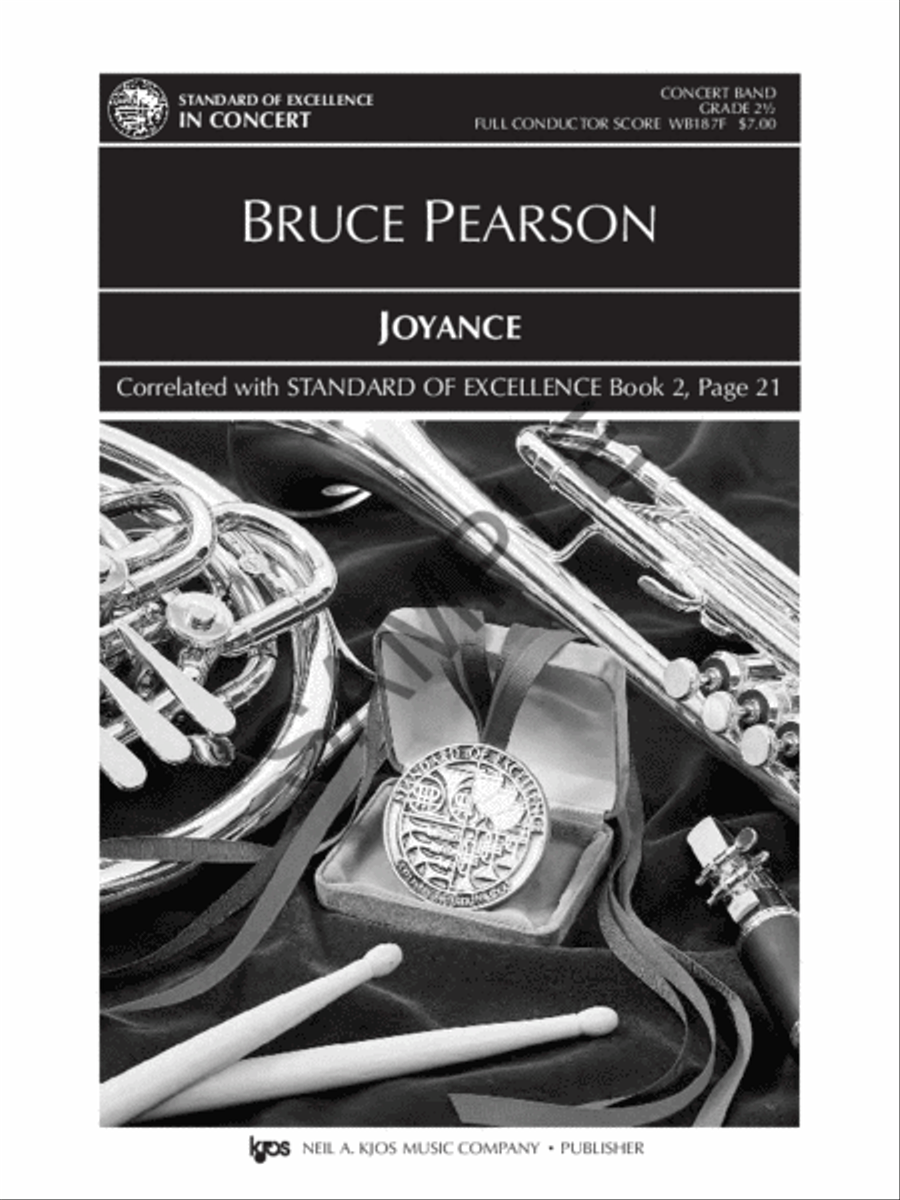 Joyance - Score Concert Band scores gallery preview page 2