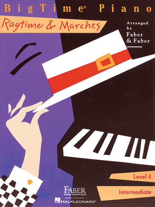Book cover for BigTime® Piano Ragtime & Marches