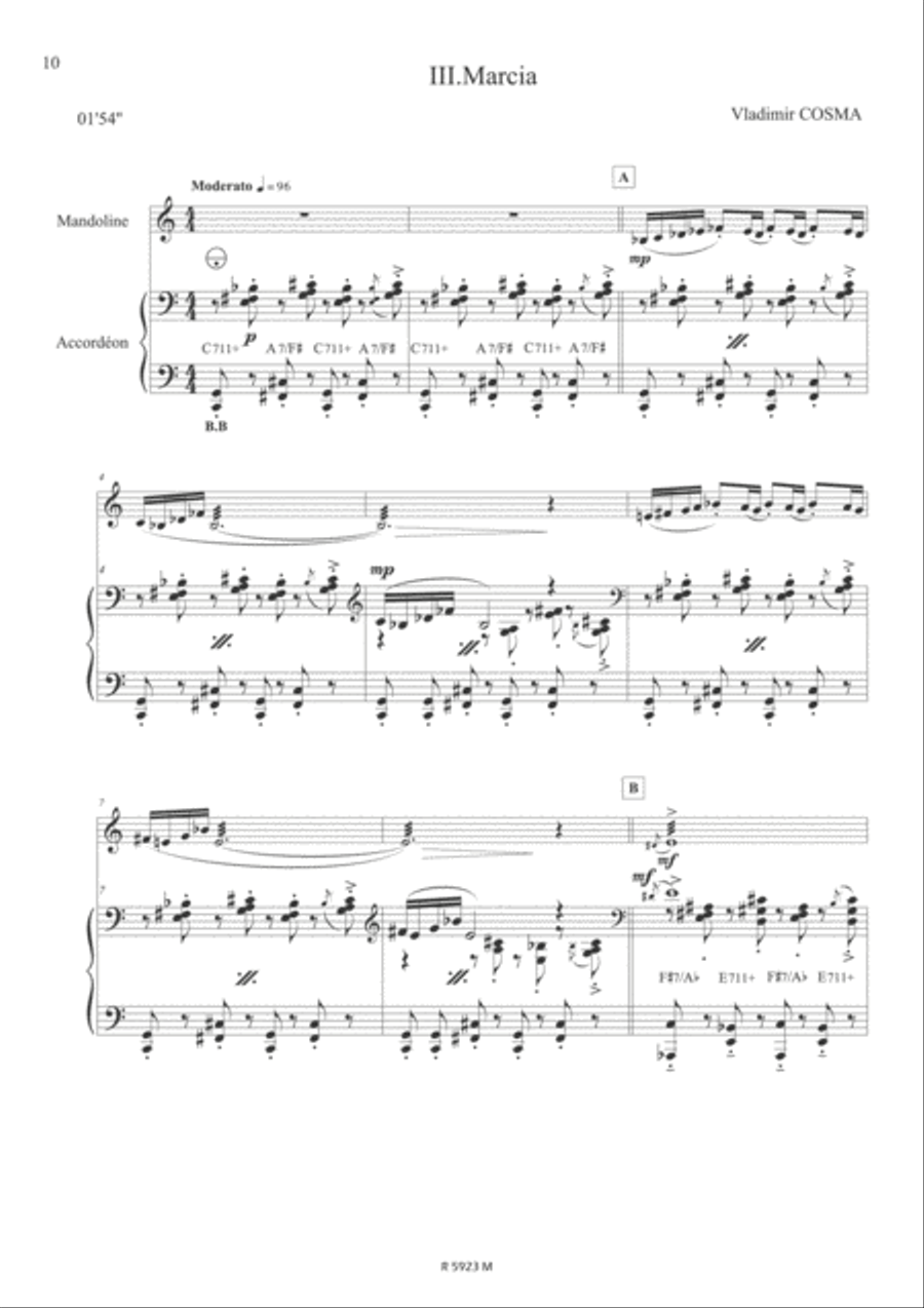 Suite populaire Accordion scores gallery preview page 7