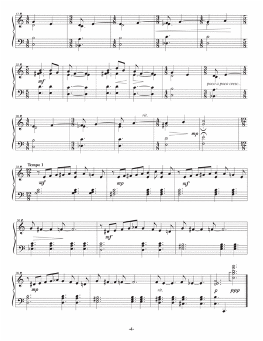Vignettes for Piano Solo, Volume 2 Piano Solo scores gallery preview page 5