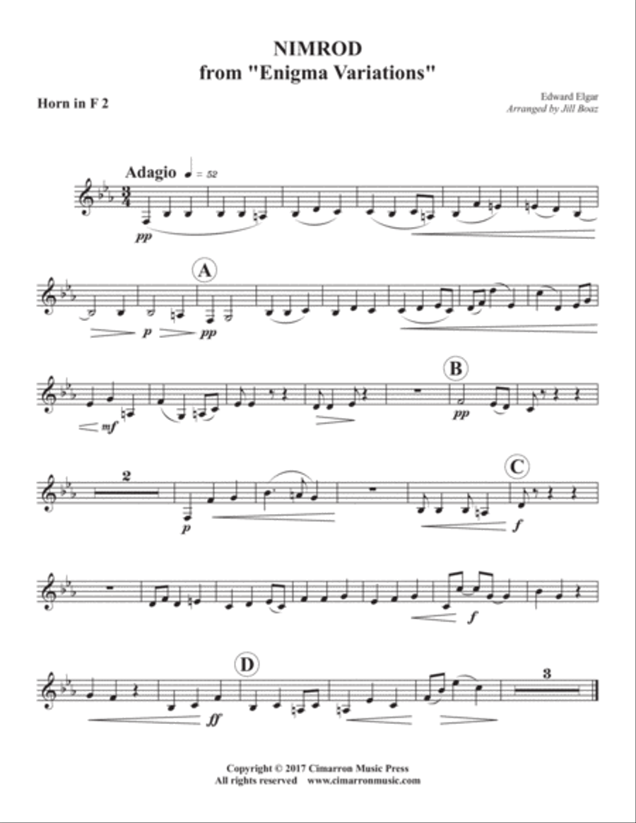 Nimrod Nimrod Horn scores gallery preview page 6