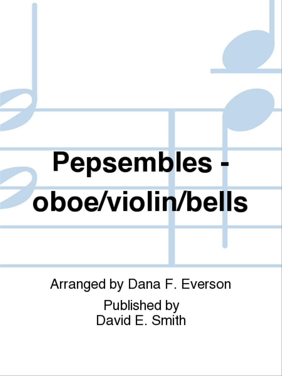 Pepsembles- Oboe/Violin/Bells Pep Band scores gallery preview page 1