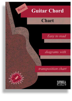 Book cover for Basic Guitar Chord Chart