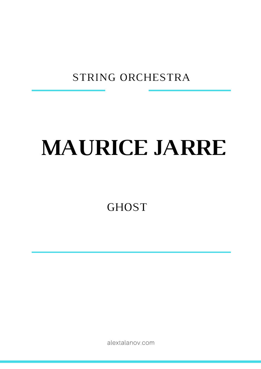 Ghost Ghost String Quartet scores gallery preview page 1