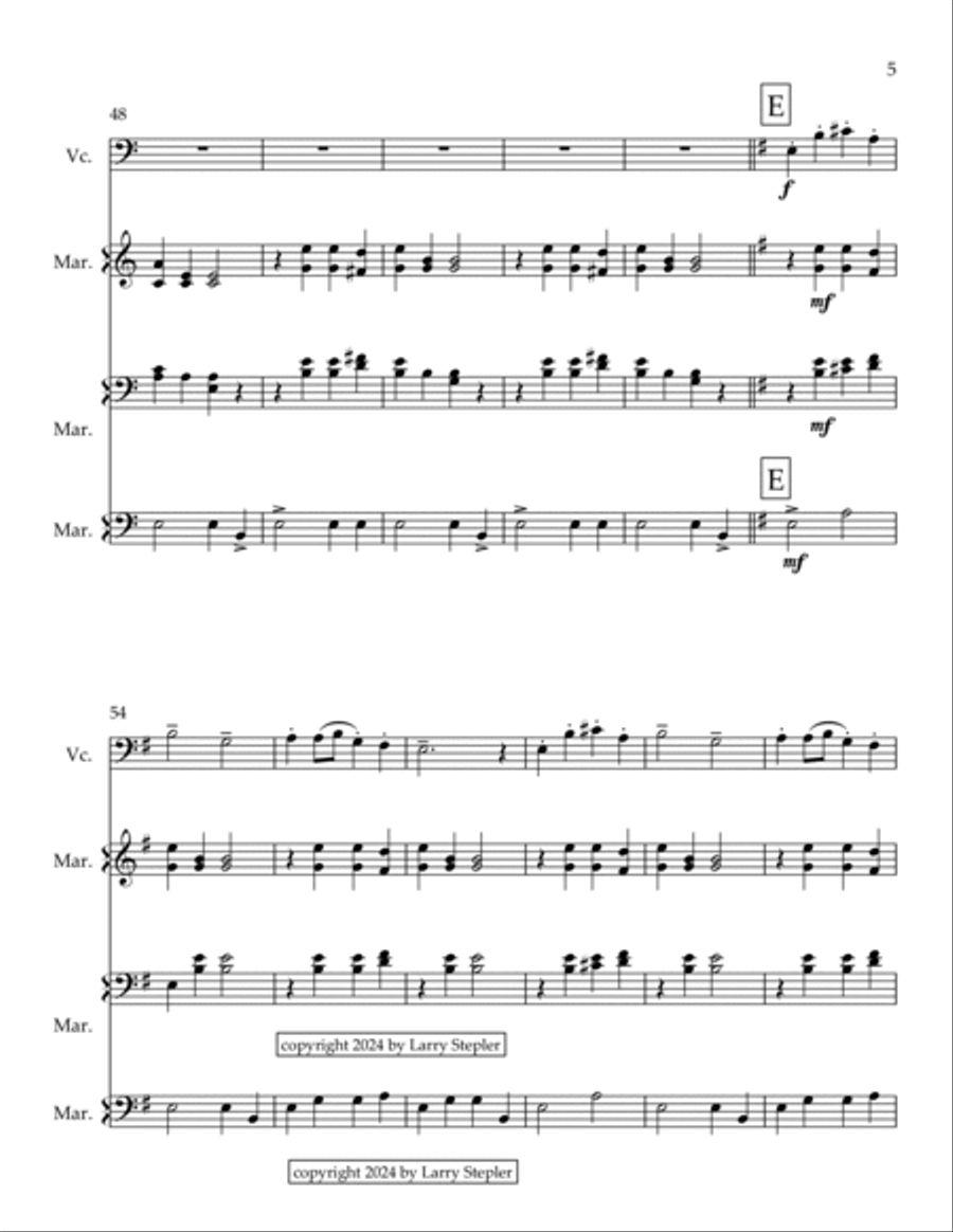 Christmas Collage (v2) Christmas Collage (v2) Chamber Music scores gallery preview page 5