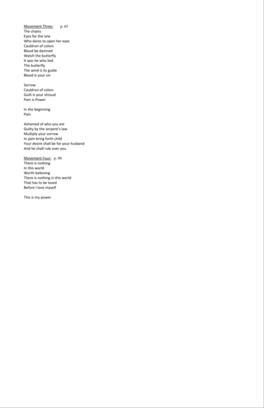 [Beerman] Sonnets 4-Part scores gallery preview page 5