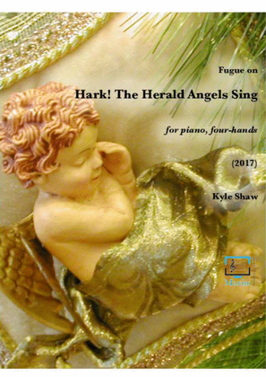 Book cover for Fugue on 'Hark! The Herald Angels Sing'