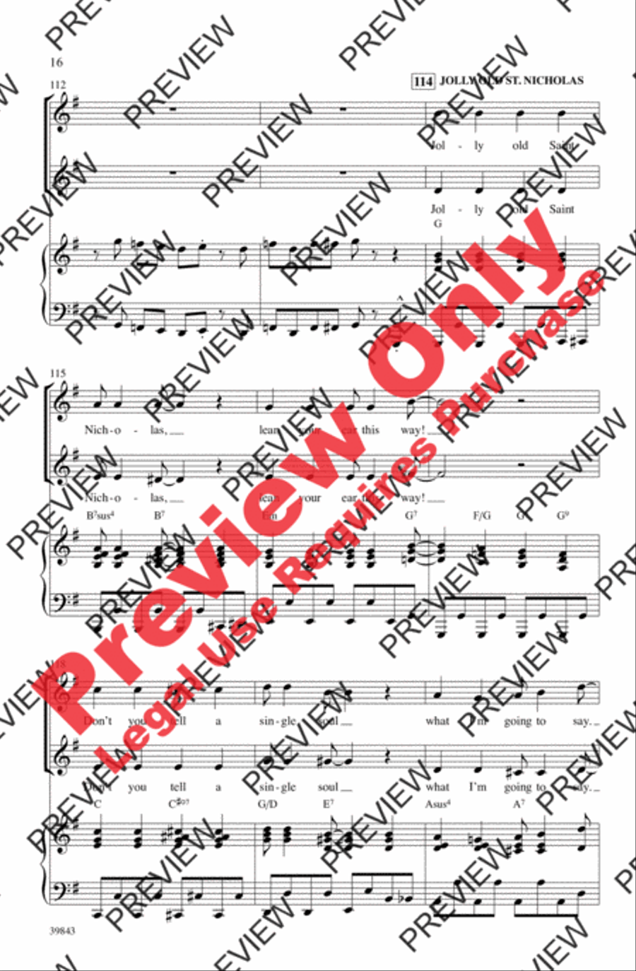 Jolly Jingle Christmas Medley 2-Part scores gallery preview page 16