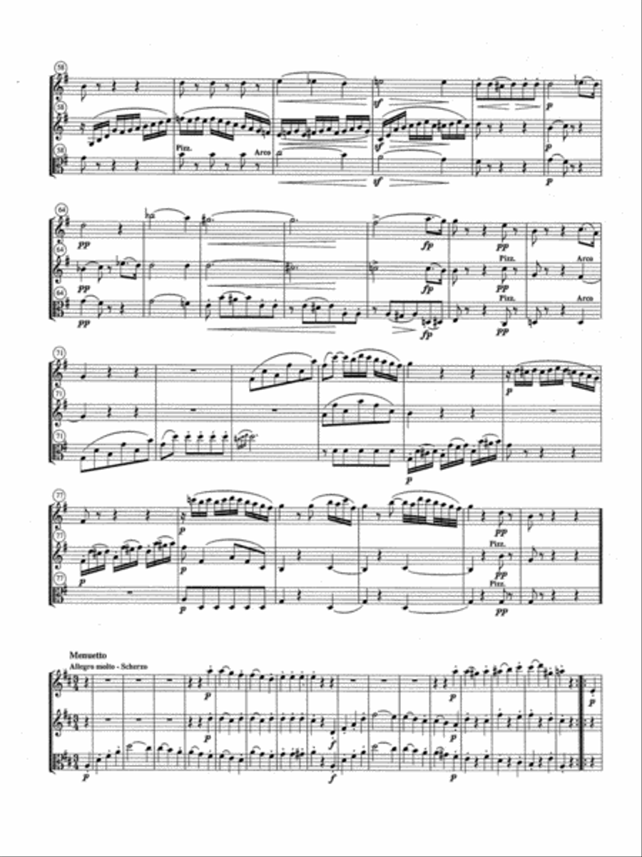 Trio in D Major, Op. 87 Trio in D Major, Op. 87 School and Community scores gallery preview page 4