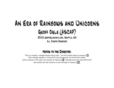 An Era of Rainbows and Unicorns image number null
