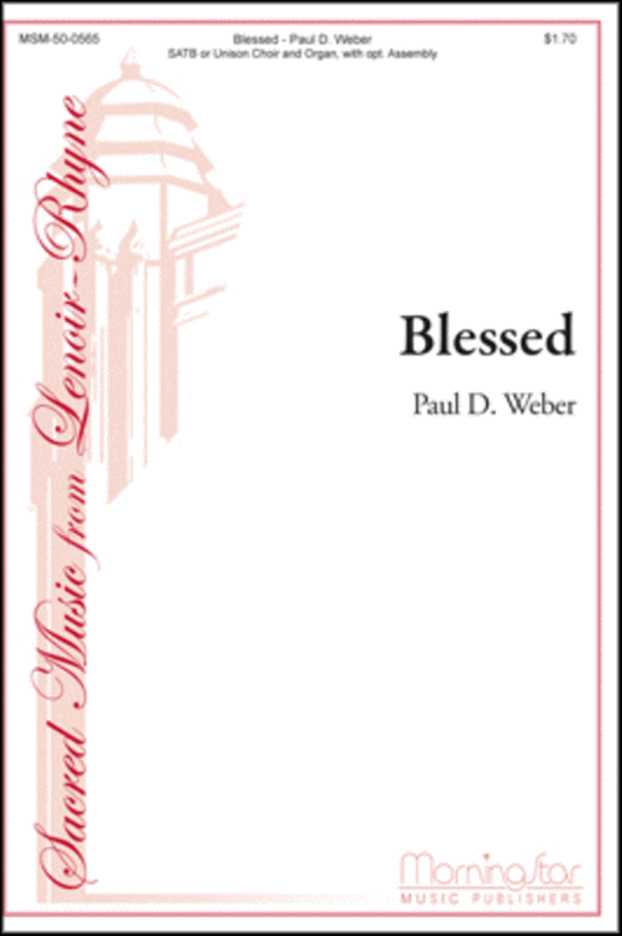 Blessed Blessed 4-Part scores gallery preview page 1