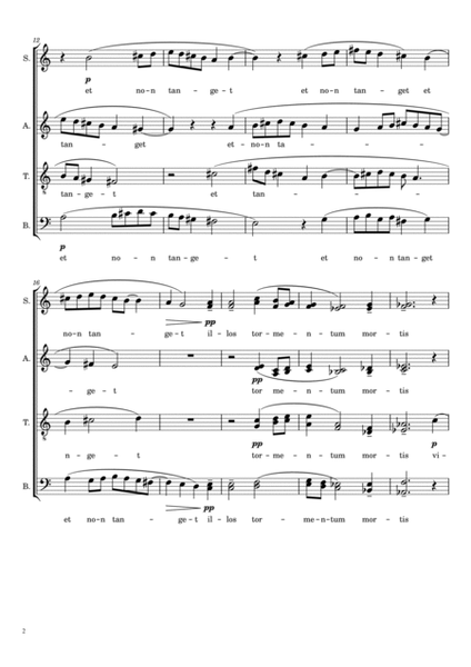 Justorum Animae - Motet for SATB Choir image number null