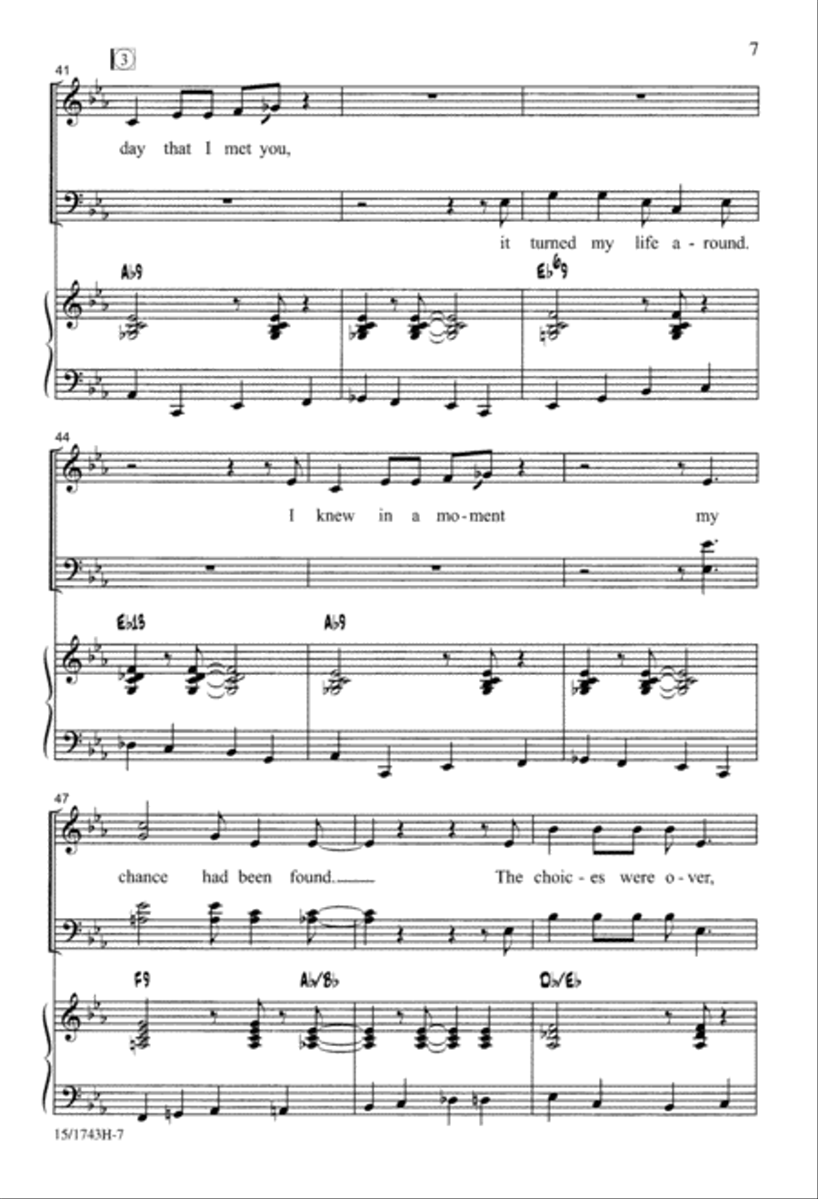 One in a Million One in a Million 4-Part scores gallery preview page 8