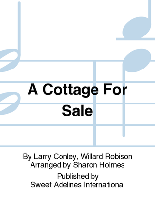 Book cover for A Cottage For Sale
