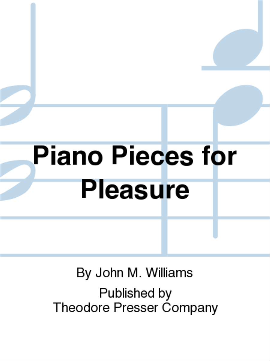 Piano Pieces For Pleasure Chamber Music scores gallery preview page 1