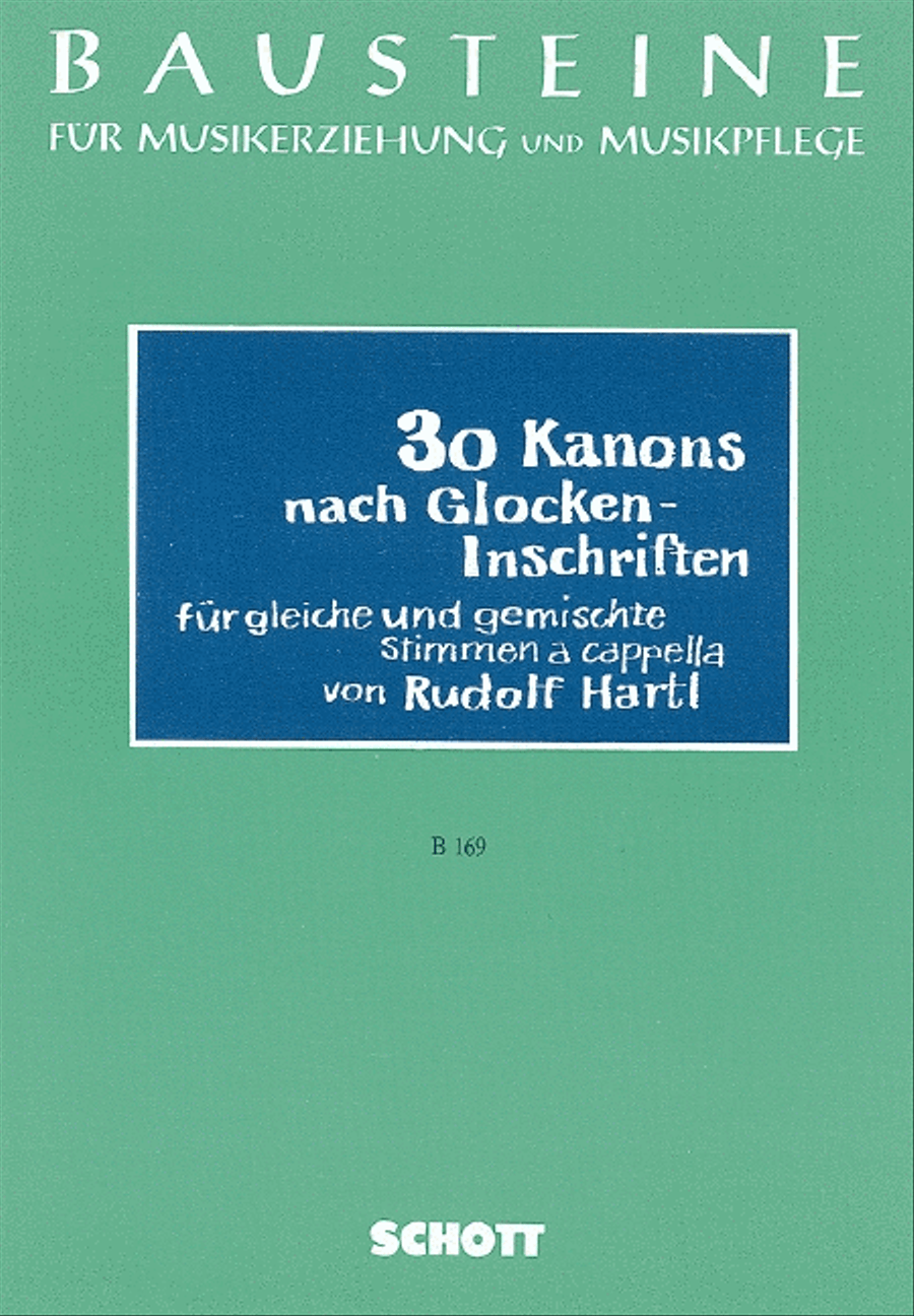 Kanons Nach Glocken-inschriften 30 A Cappella scores gallery preview page 1