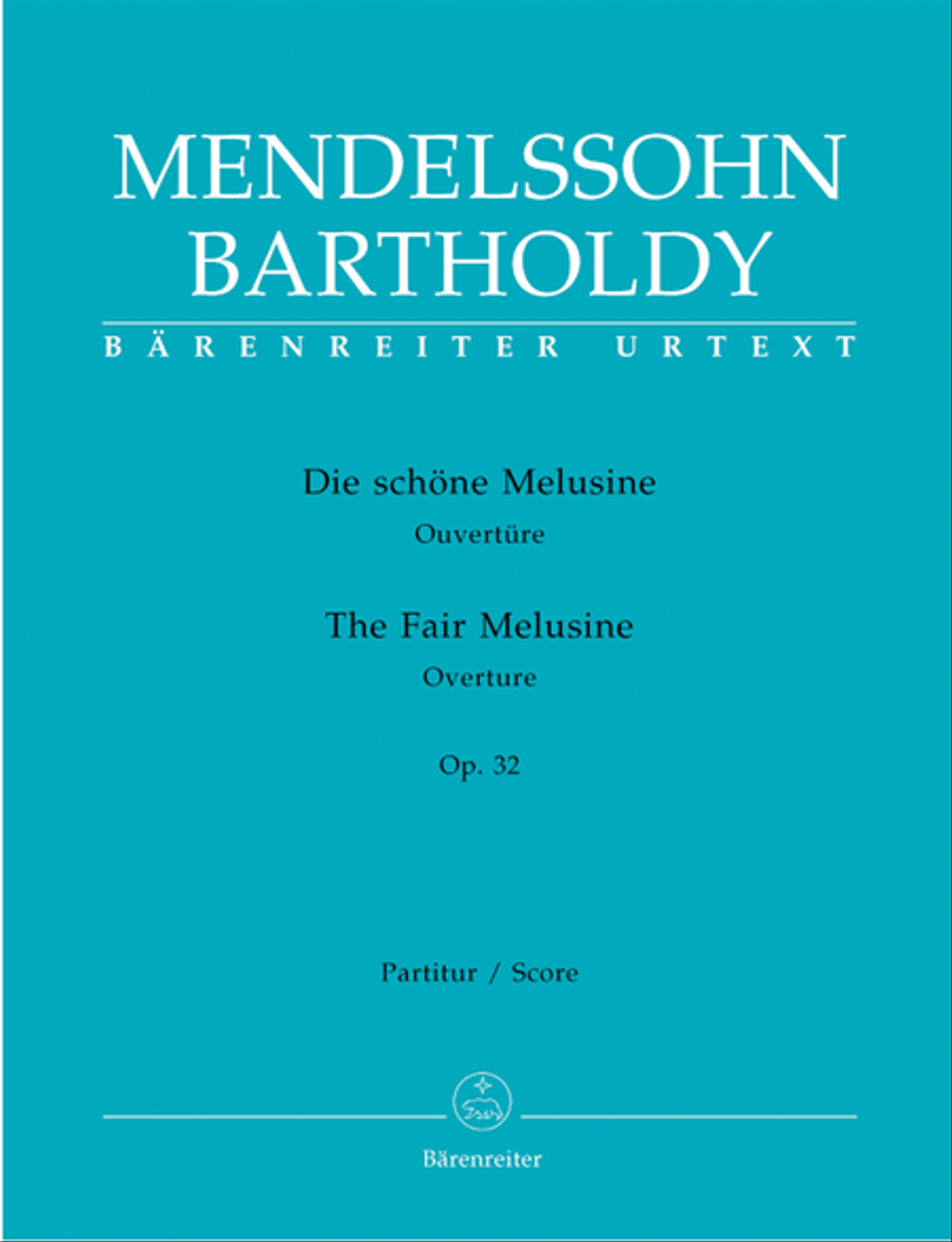 Die schöne Melusine, op. 32 Orchestra scores gallery preview page 1
