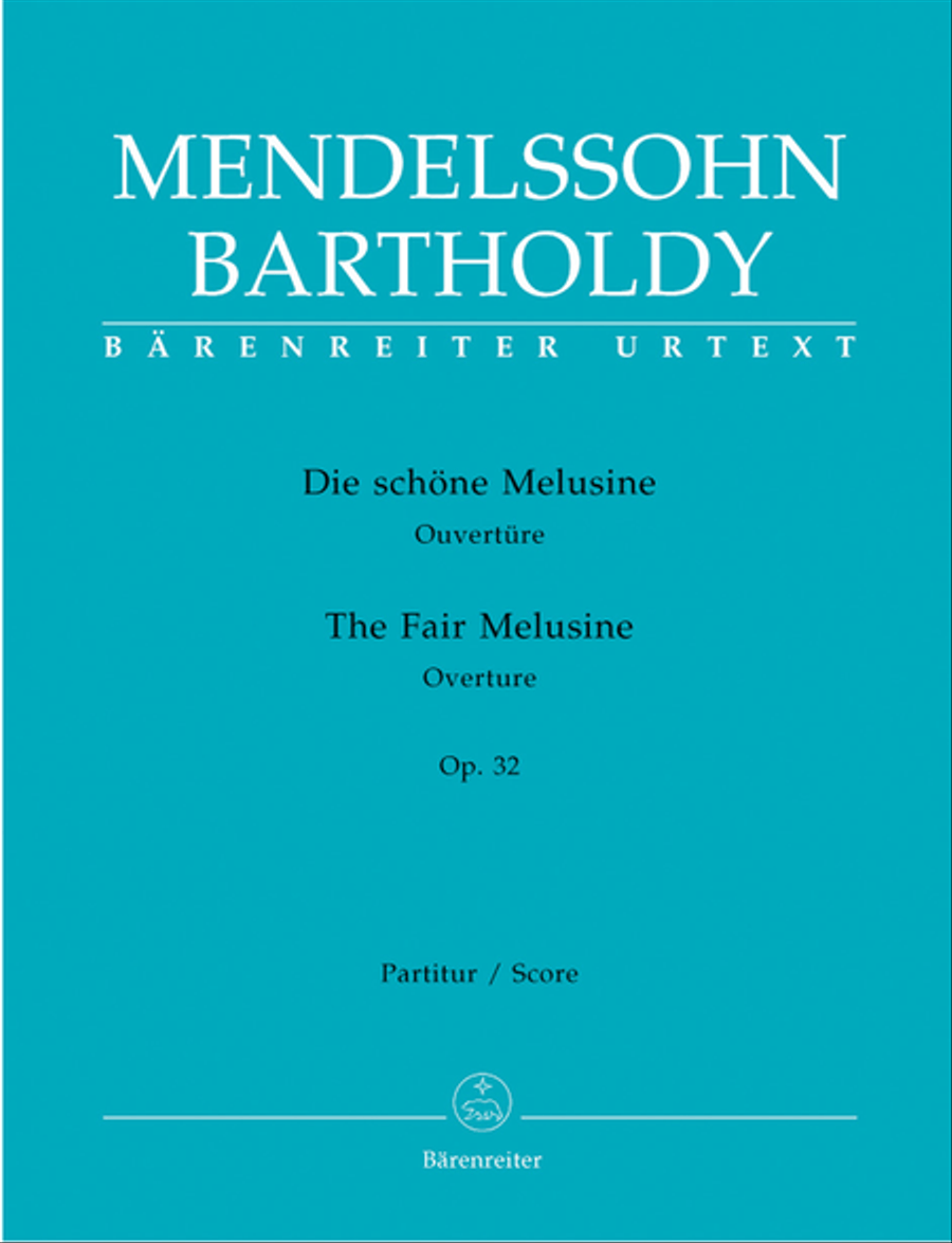 Book cover for Die schöne Melusine, op. 32