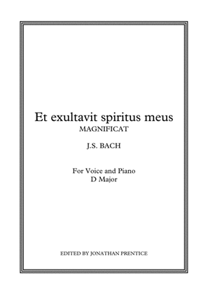 Book cover for Et exultavit spiritus meus - Magnificat (D Major)