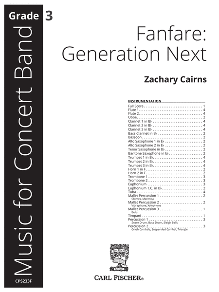 Fanfare: Generation Next