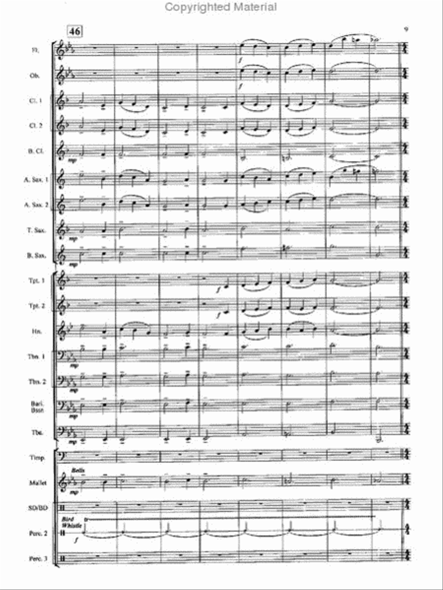 A Crazy, Mixed-Up Christmas Concert Concert Band scores gallery preview page 10