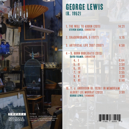 George Lewis: The Will to Adorn