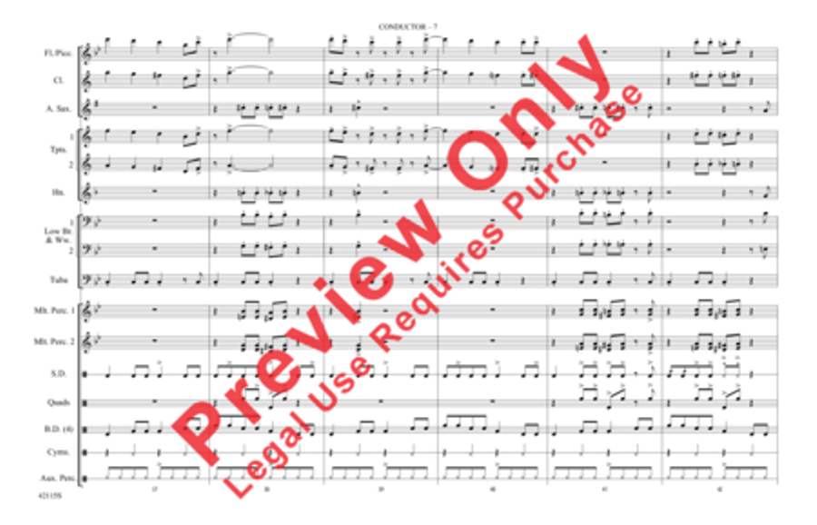 You Ought to Be Having Fun / What Is Hip? Marching Band scores gallery preview page 8