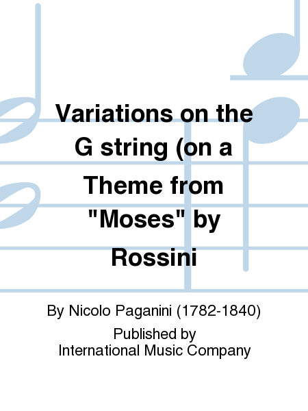 Variations on the G string (on a Theme from 