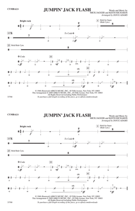 Jumpin' Jack Flash: Cymbals
