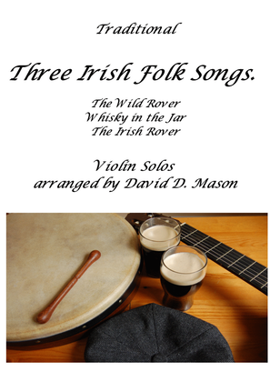 Book cover for Three Irish Folk Songs
