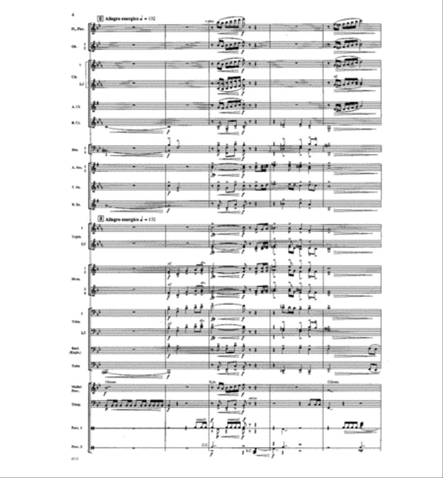 Dawn of a New Day Concert Band scores gallery preview page 3