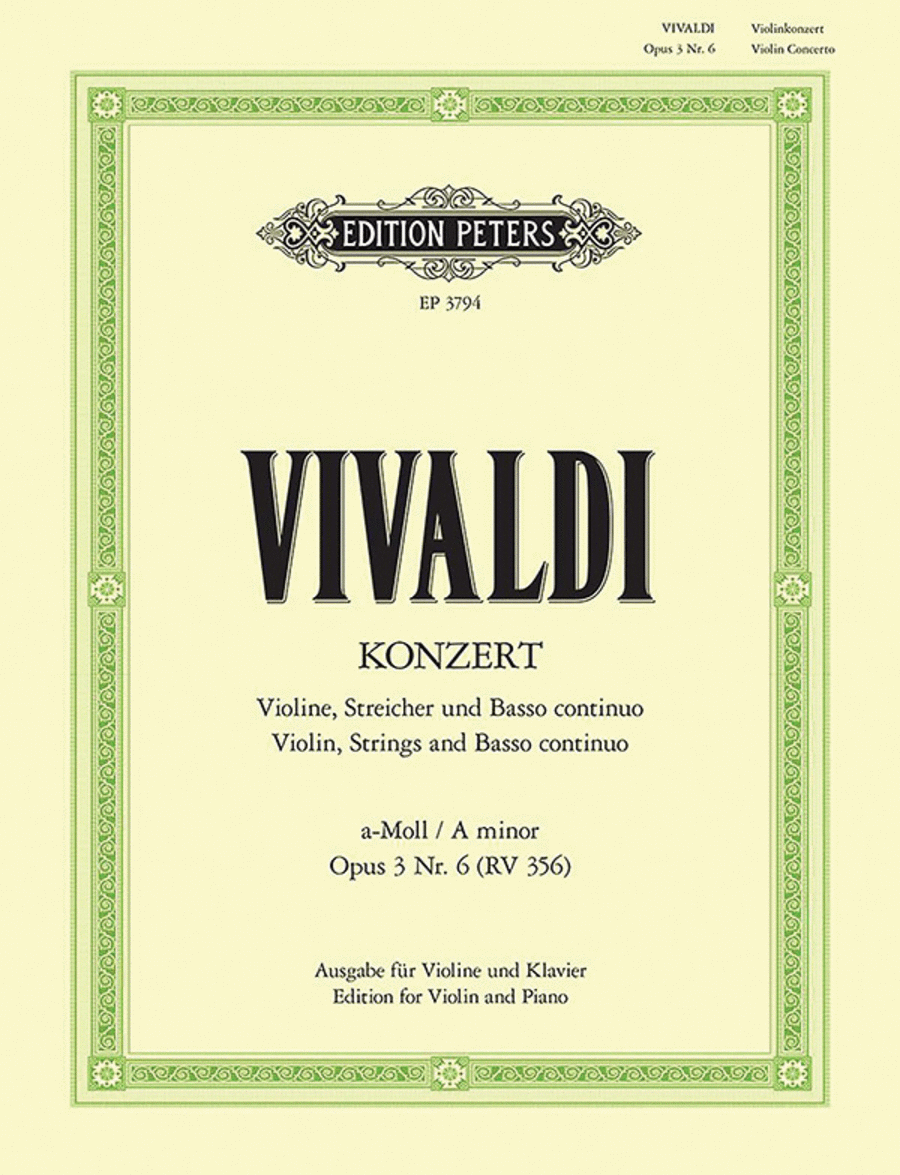 Book cover for Violin Concerto