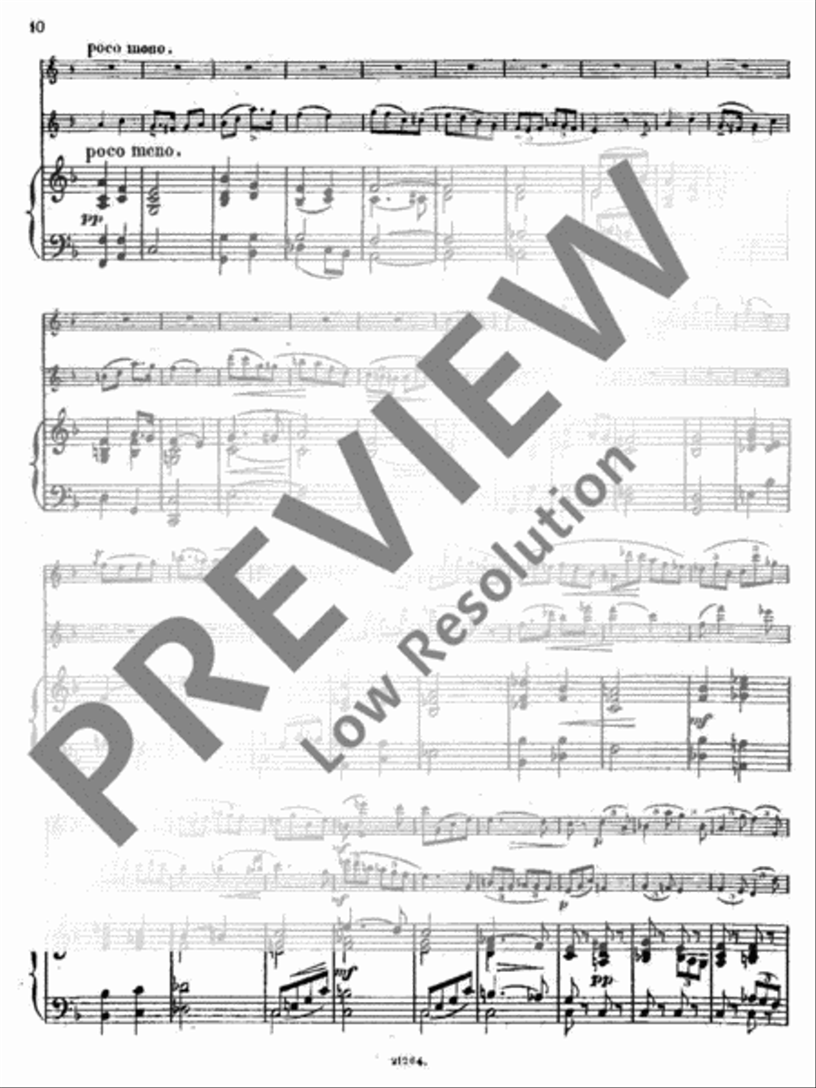Andante et Rondo Flute Duet scores gallery preview page 11