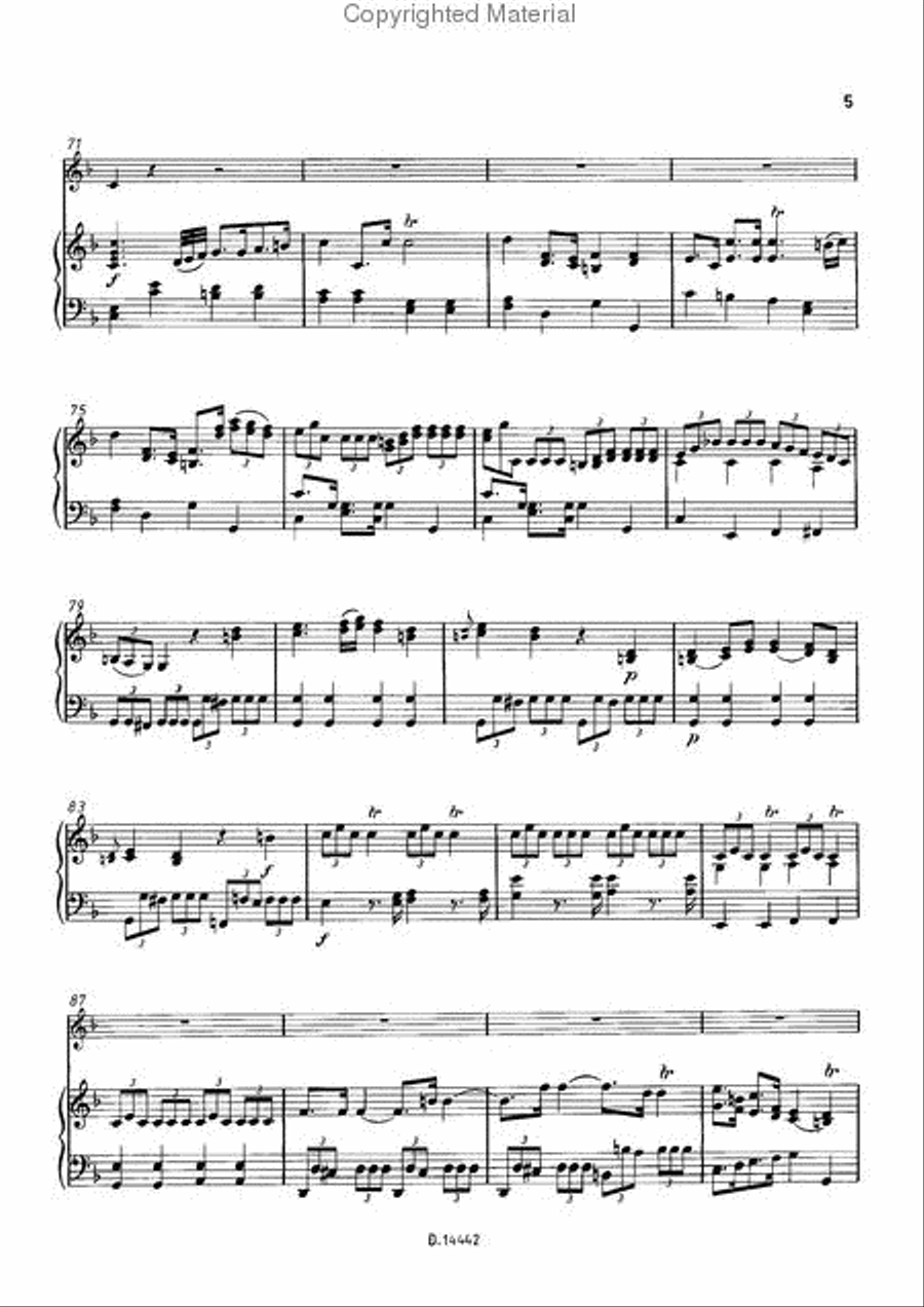 Concerto F-Dur School and Community scores gallery preview page 6