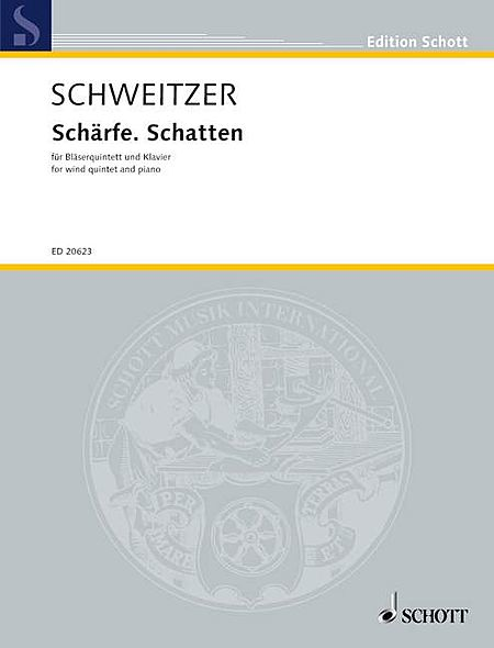 SchArfe. Schatten For Wind Quintet And Piano Score And Parts