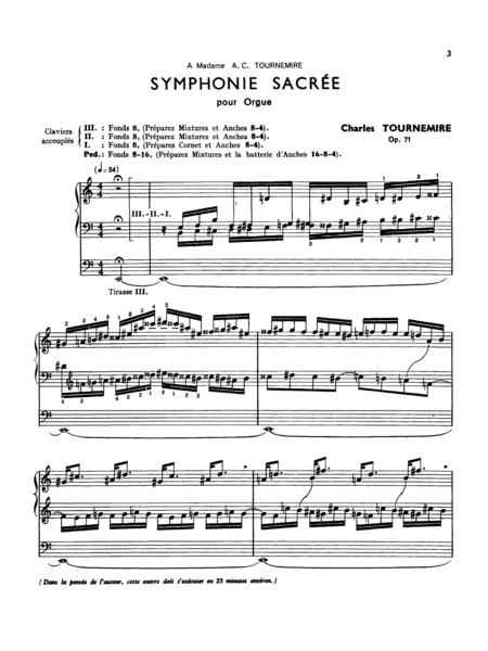 Tournemire: Sacred Symphony