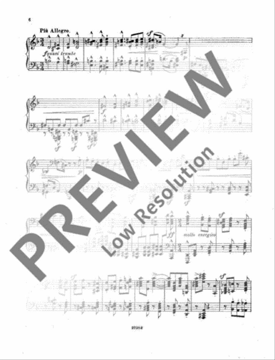 Sonata No. 1 D Major Piano Solo scores gallery preview page 9